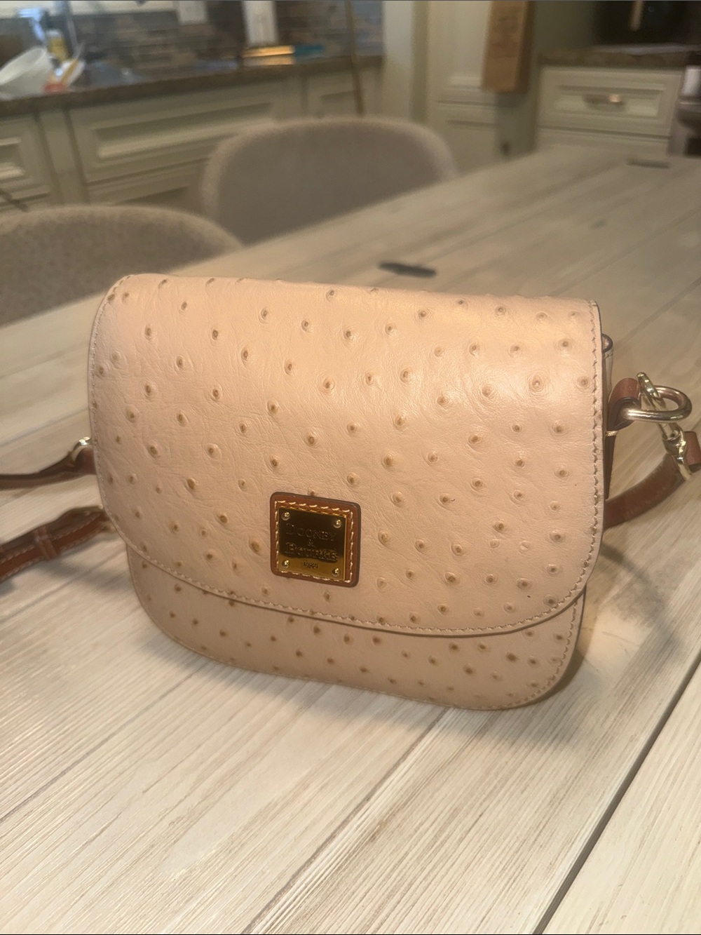 Dooney leather crossbody bag